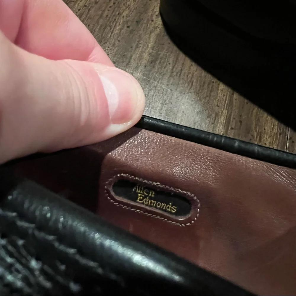 Allen Edmonds Men’s Bridgerton Tassel Loafer Kiltie Black Leather 10 - Picture 12 of 14